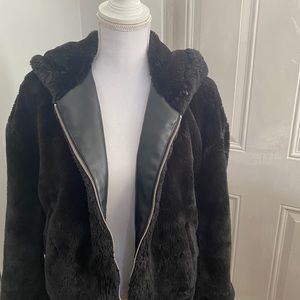 Zara faux fur